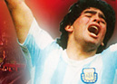 Maradona en Colon
